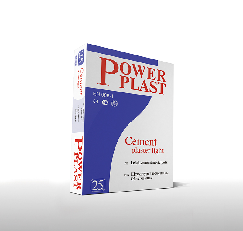 Light cement plaster No. 16
