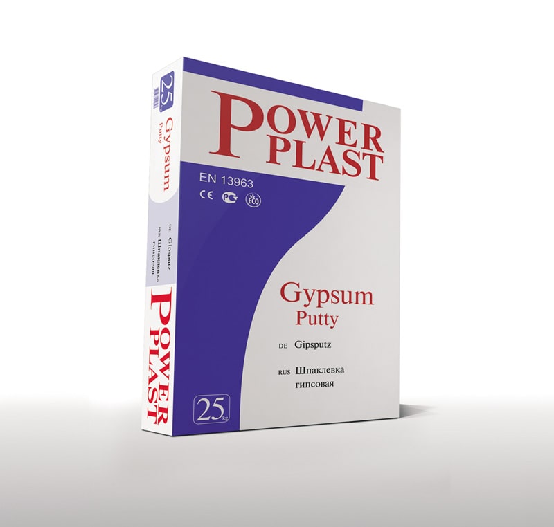 Gypsum putty
